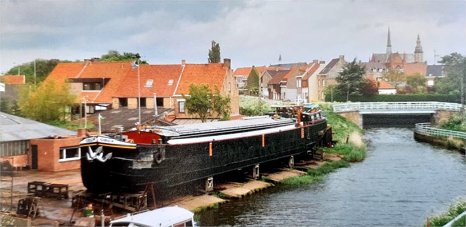 Foto van de scheepswerf