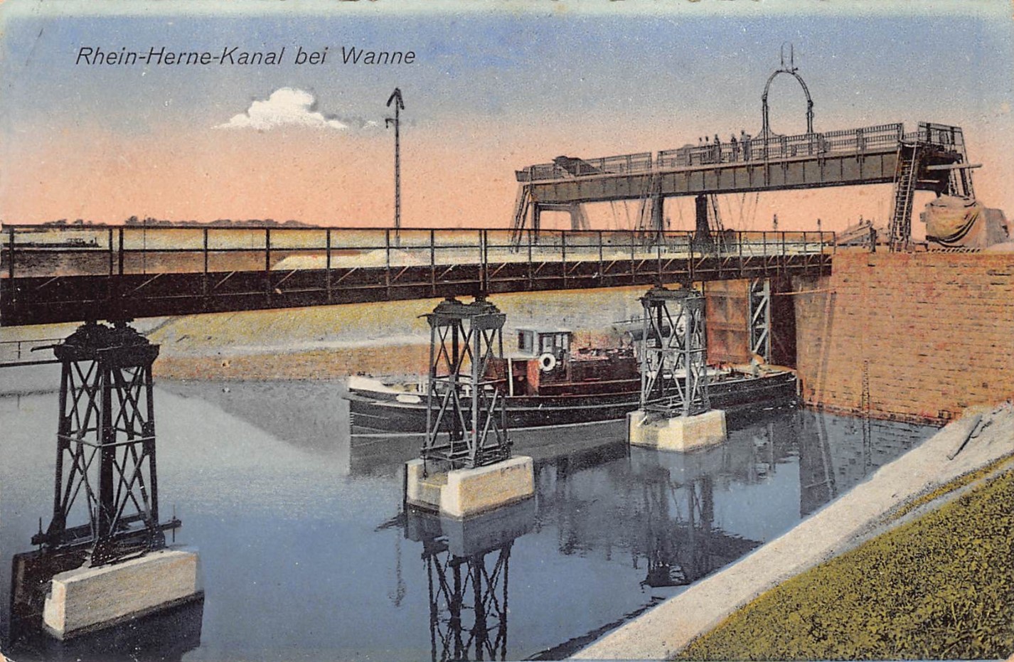 Foto van de waterweg